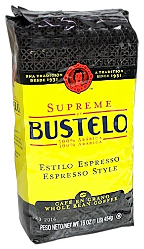 Bustelo Supreme Premium Whole Bean  16 oz